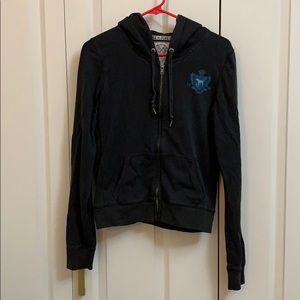 Black Victoria’s Secret Pink zip up jacket